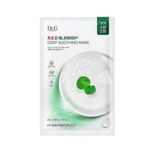 DR.G R.E.D Blemish Deep Soothing Mask – 28 г × 10 ш
